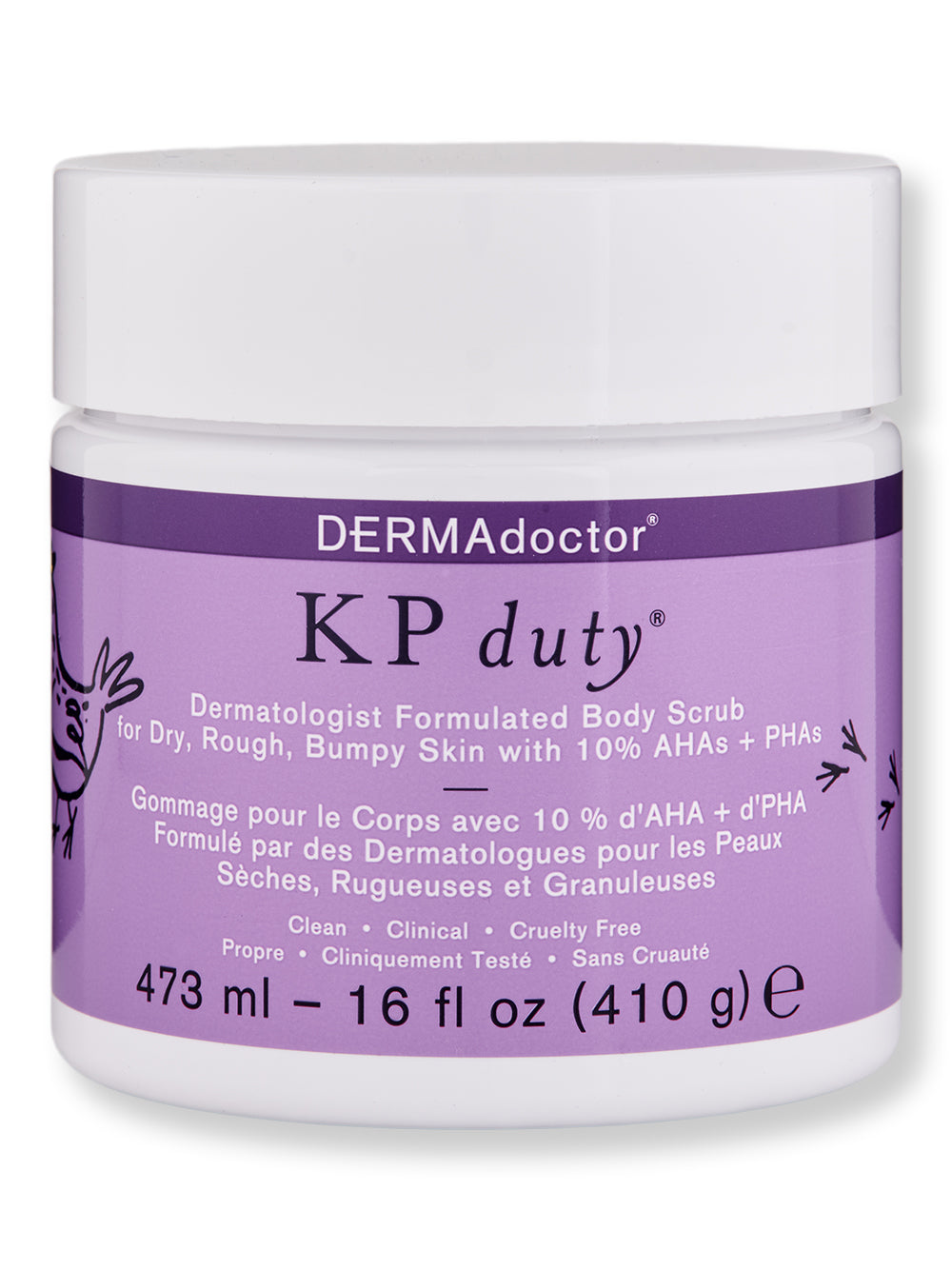 DermaDoctor KP Duty Dermatologist Formulated Body Scrub