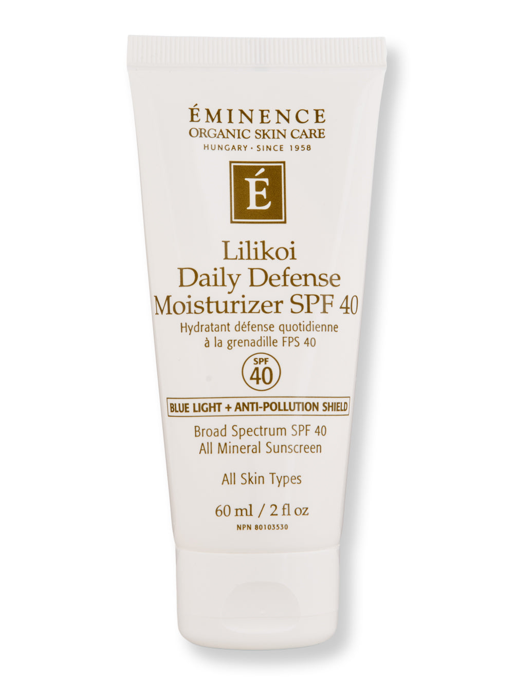 Eminence Organic Lilikoi Daily Defense Moisturizer SPF 40