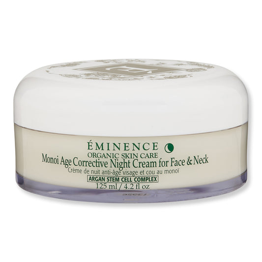 Eminence Organic Skin Care Monoi Age Corrective Night Cream for Face & Neck