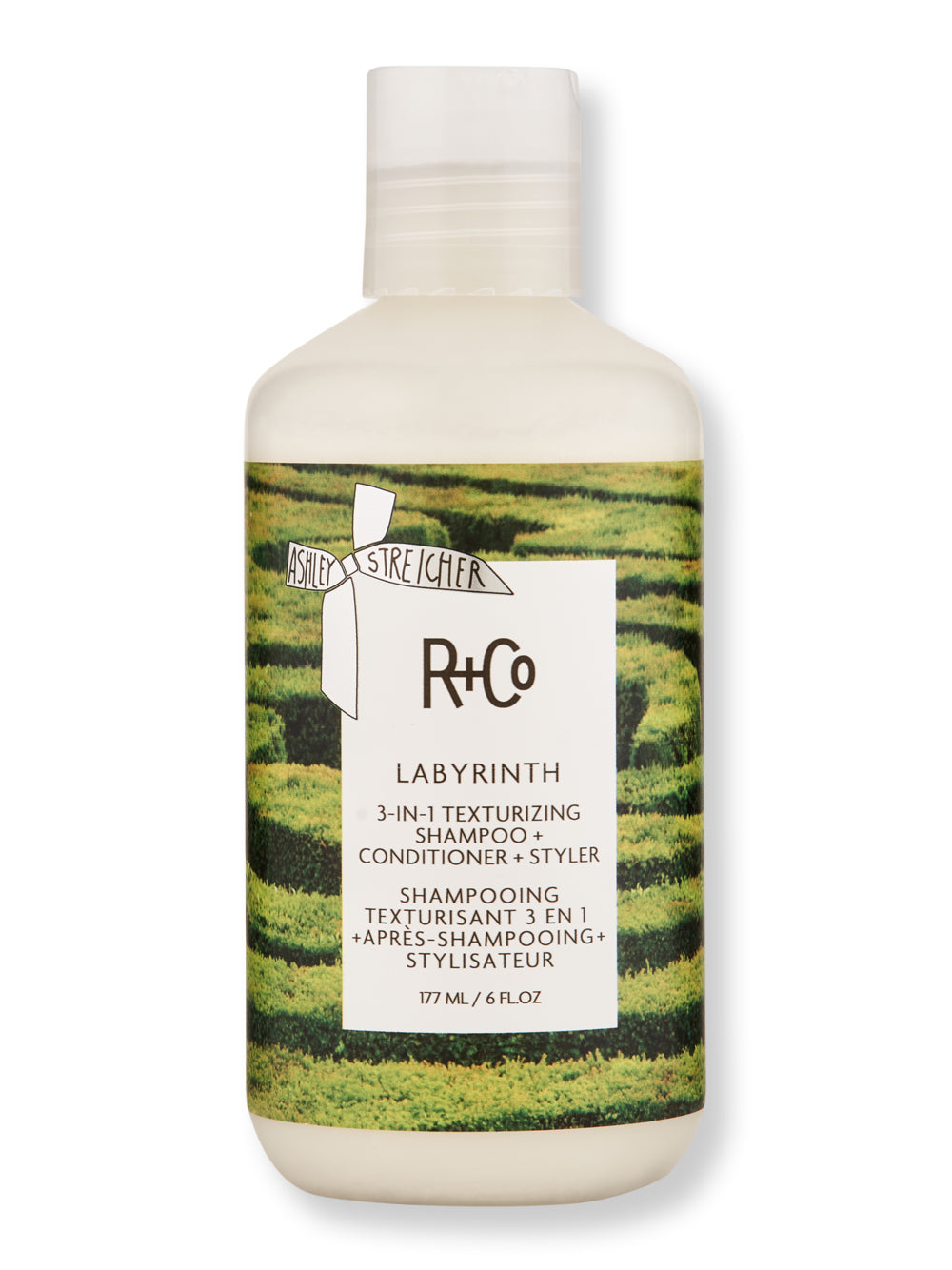 R+Co Labyrinth 3-in-1 Texturizing Shampoo + Conditioner + Styler