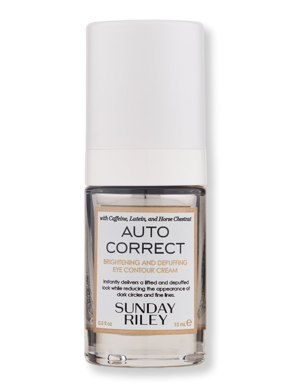 Sunday Riley Auto Correct Brightening and Depuffing Eye Contour Cream