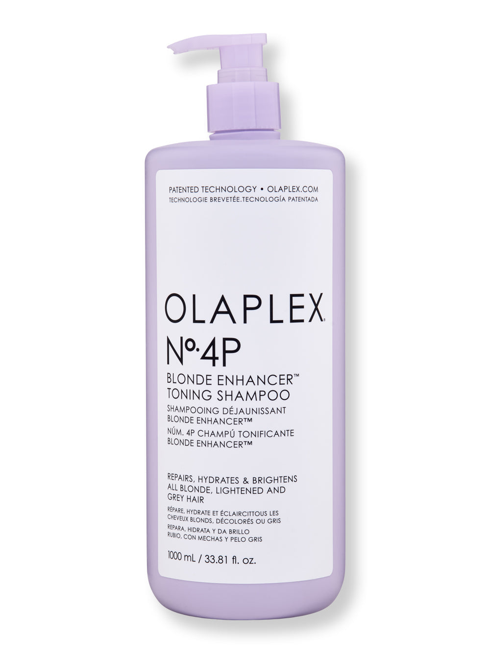 Olaplex No.4P Blonde Enhancer Toning Shampoo