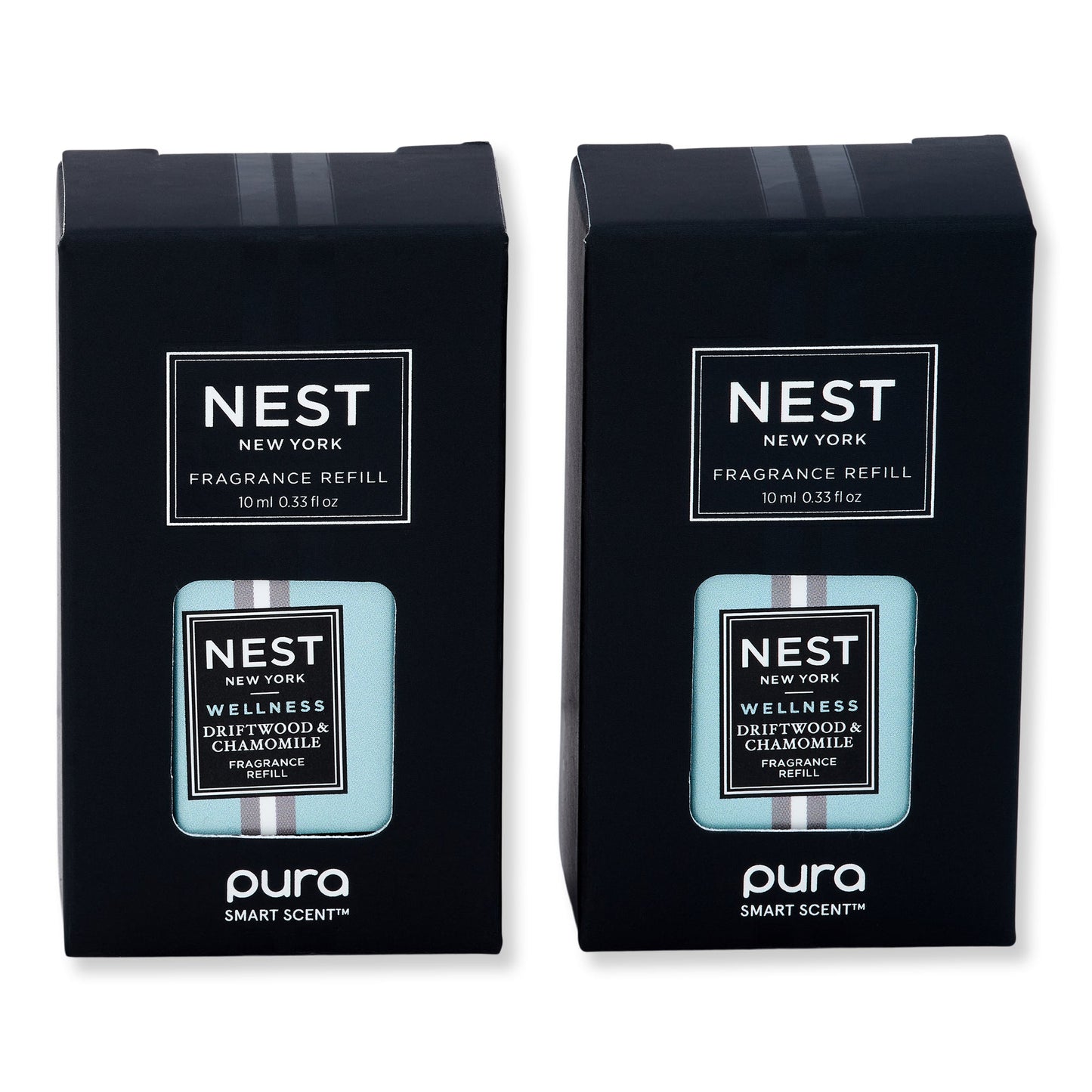 NEST New York Driftwood & Chamomile Refill Duo for Pura Smart Home Fragrance Diffuser