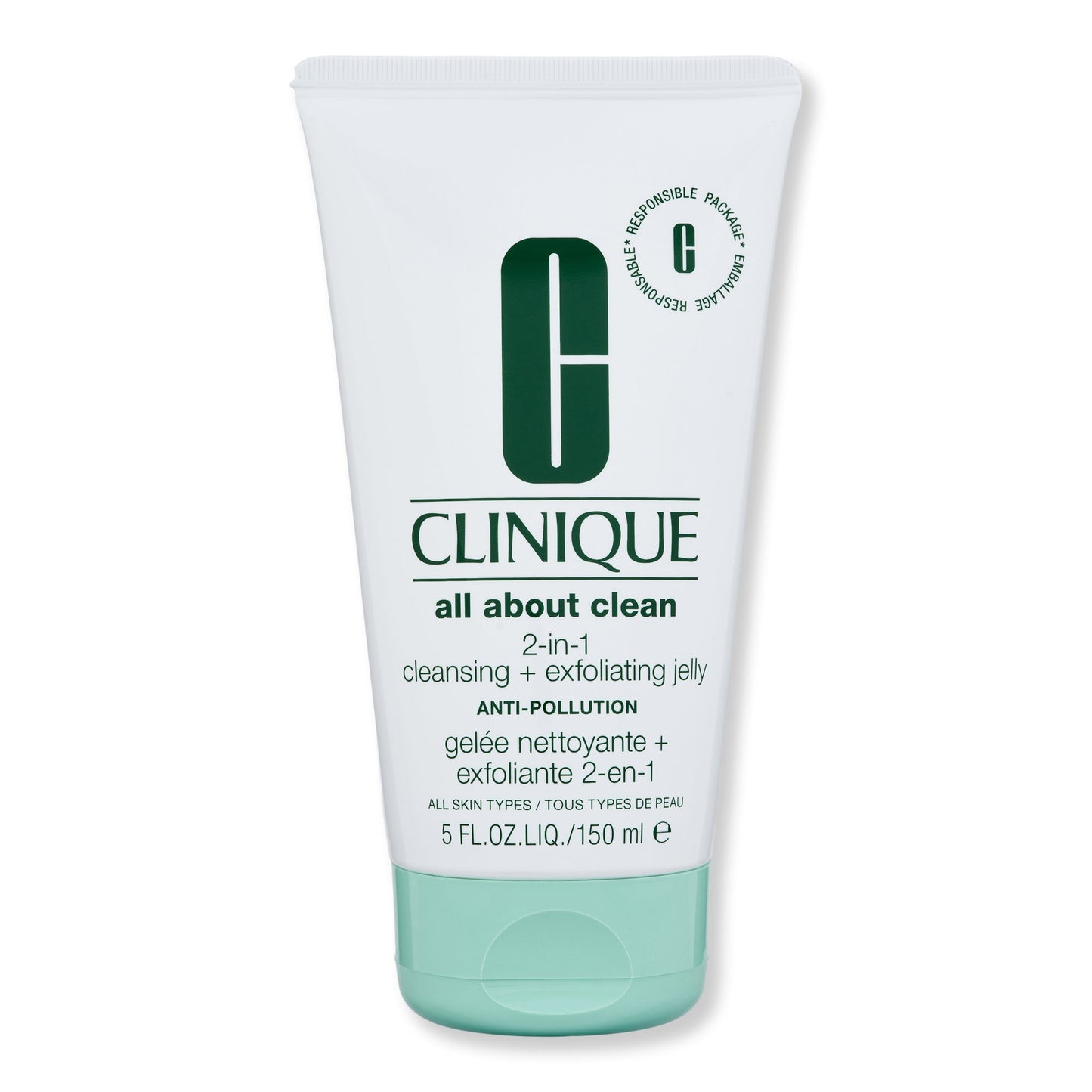 Clinique All About Clean 2-in-1 Cleansing + Exfoliating Jelly