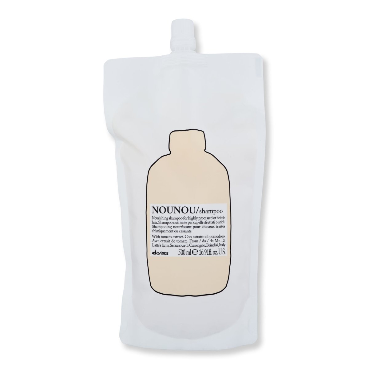 Davines Nounou Shampoo - SkincareEssentials