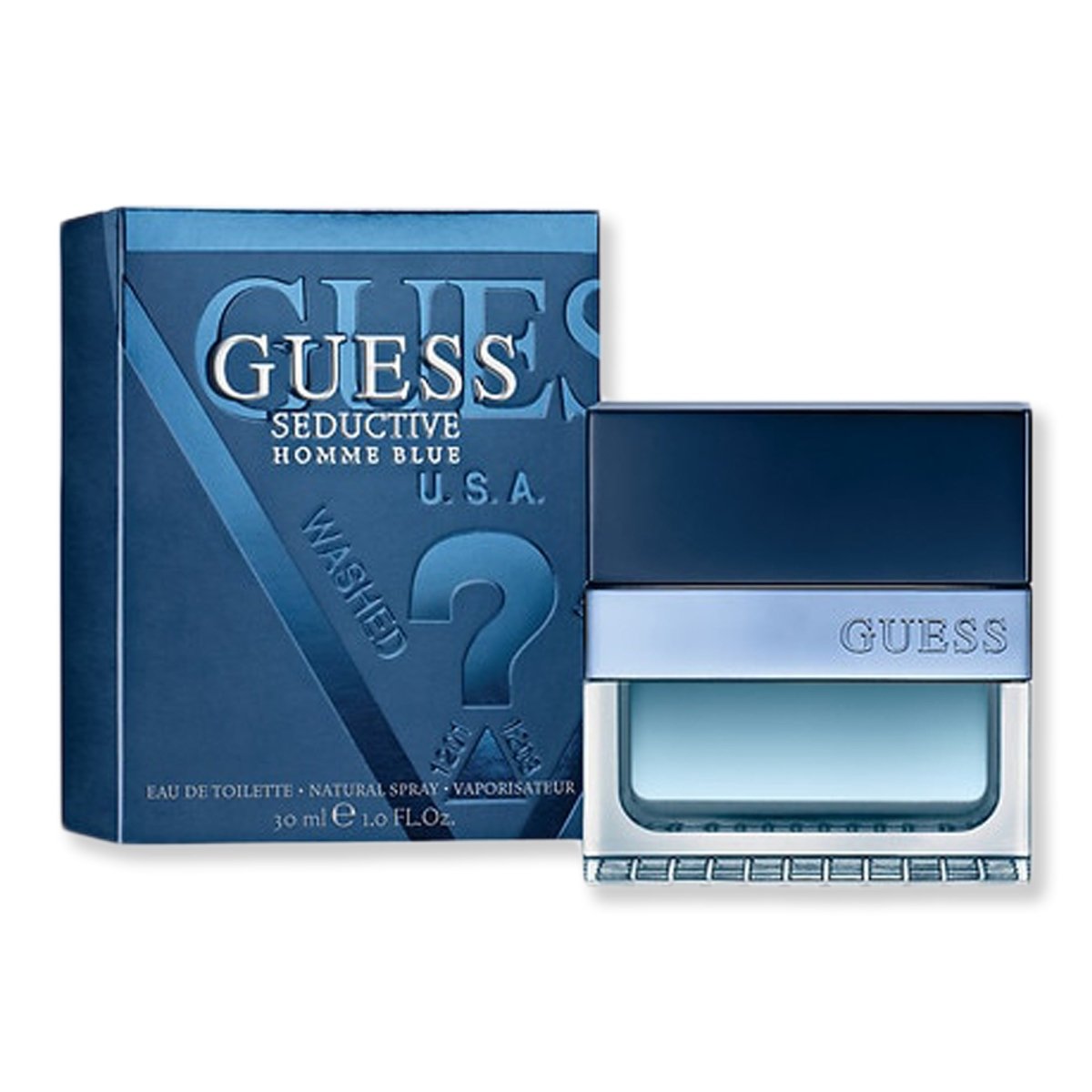 Guess Seductive Homme Blue Eau De Toilette Spray for Men - SkincareEssentials