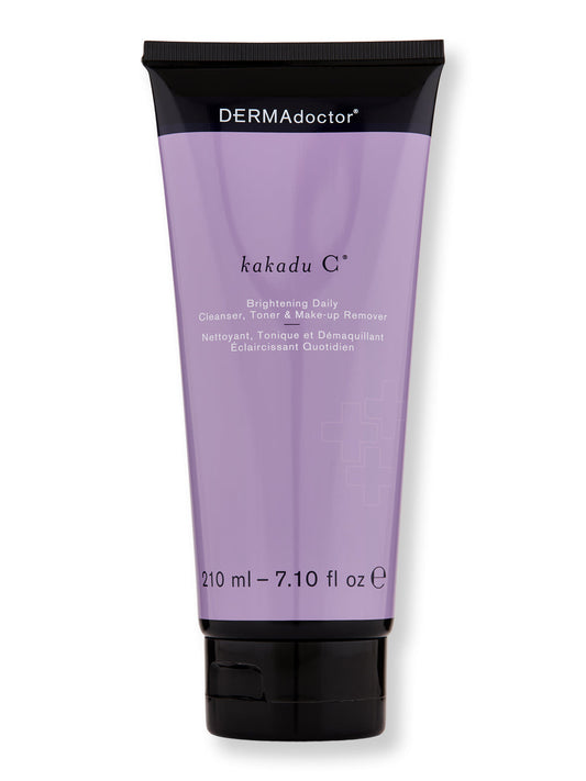 DERMAdoctor Kakadu C Brightening Daily Cleanser, Toner & make-up Remover 7.10 fl oz