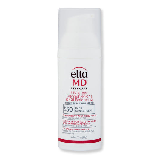 Elta MD UV Clear Blemish-Prone & Oil Balancing SPF 50 - SkincareEssentials