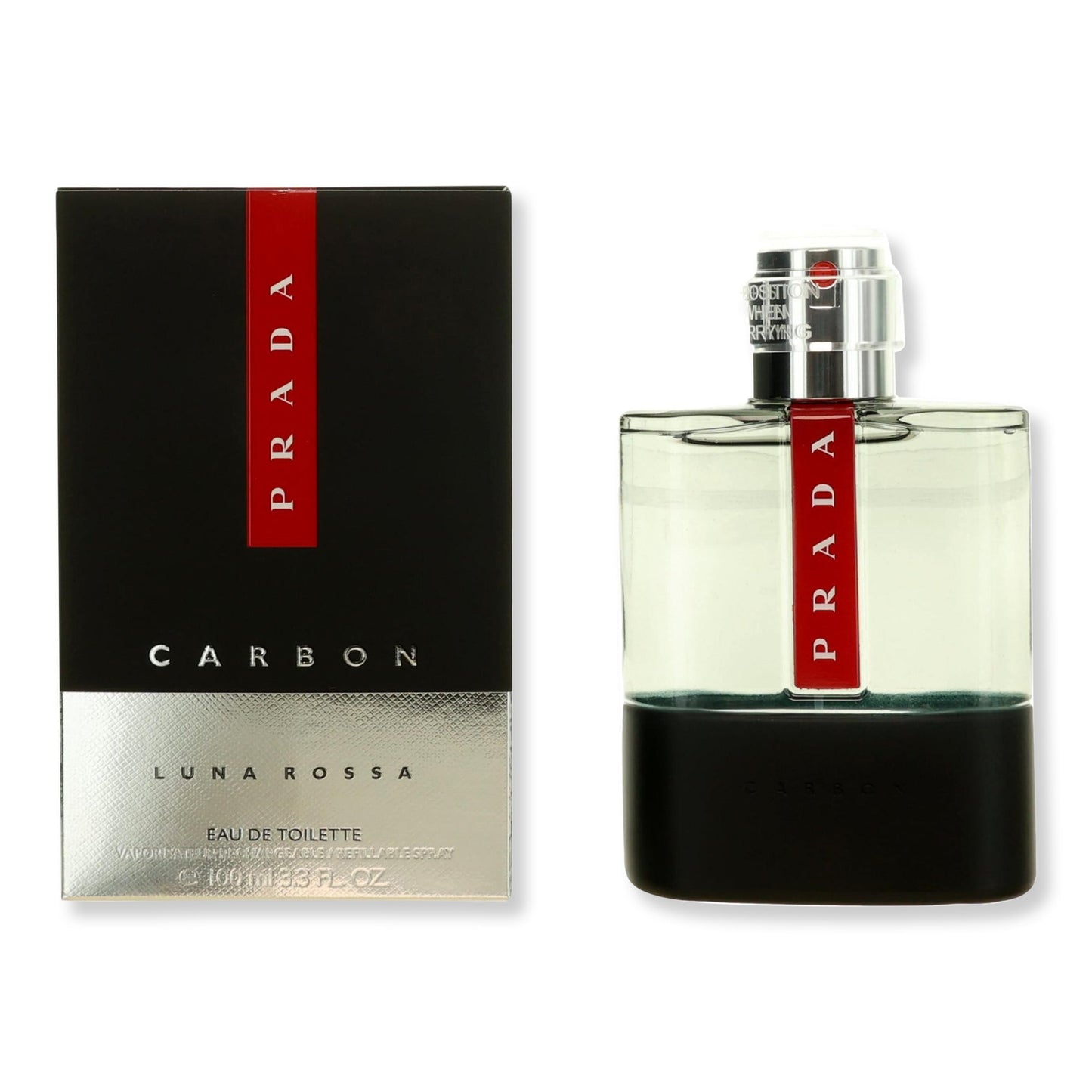 Prada Luna Rossa Carbon Eau De Toilette Spray for Men - SkincareEssentials