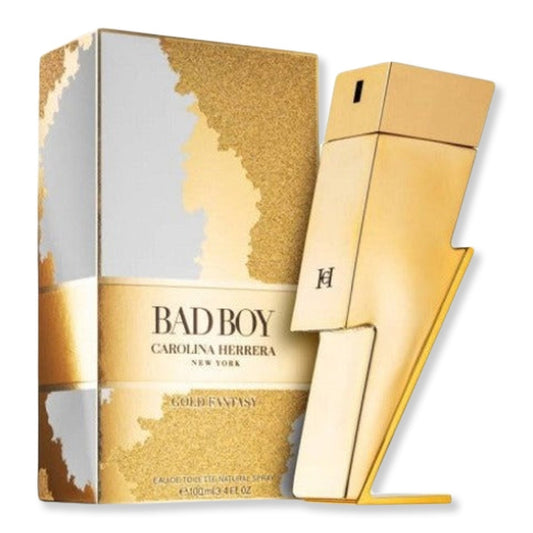 Carolina Herrera Bad Boy Gold Fantasy Eau De Parfum - SkincareEssentials