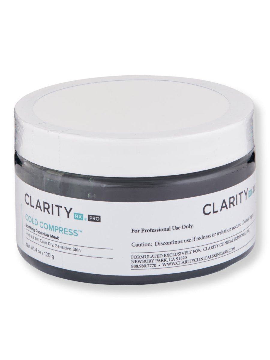 ClarityRx Cold Compress Soothing Cucumber Mask - SkincareEssentials