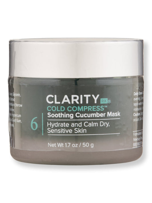 ClarityRx Cold Compress Soothing Cucumber Mask - SkincareEssentials