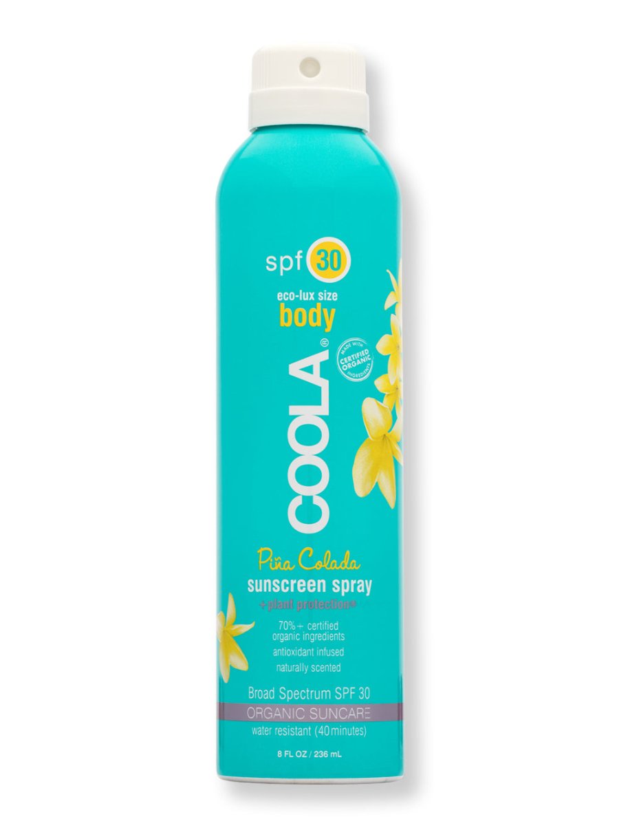 COOLA - Organic Sunscreen SPF 30 Sunblock Spray 6oz - SkincareEssentials
