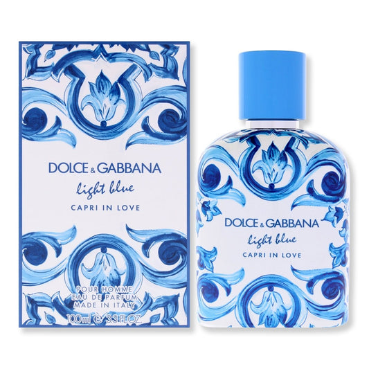 Dolce & Gabbana Light Blue Capri In Love Eau de Parfum Spray For Men - SkincareEssentials