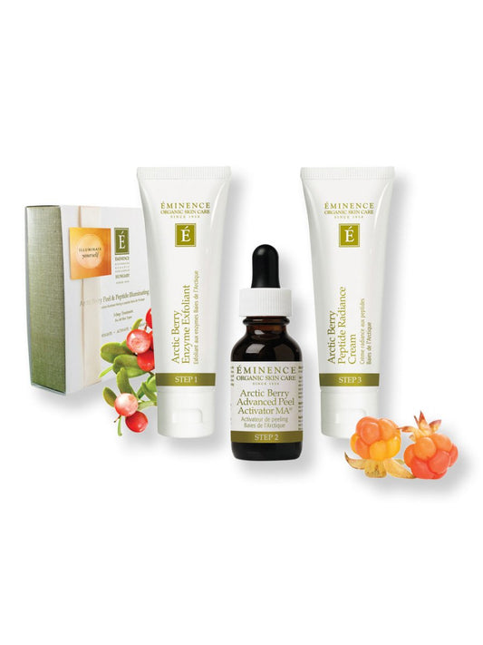 Eminence Organic Skin Care Arctic Berry Peel & Peptide Illuminating System - SkincareEssentials