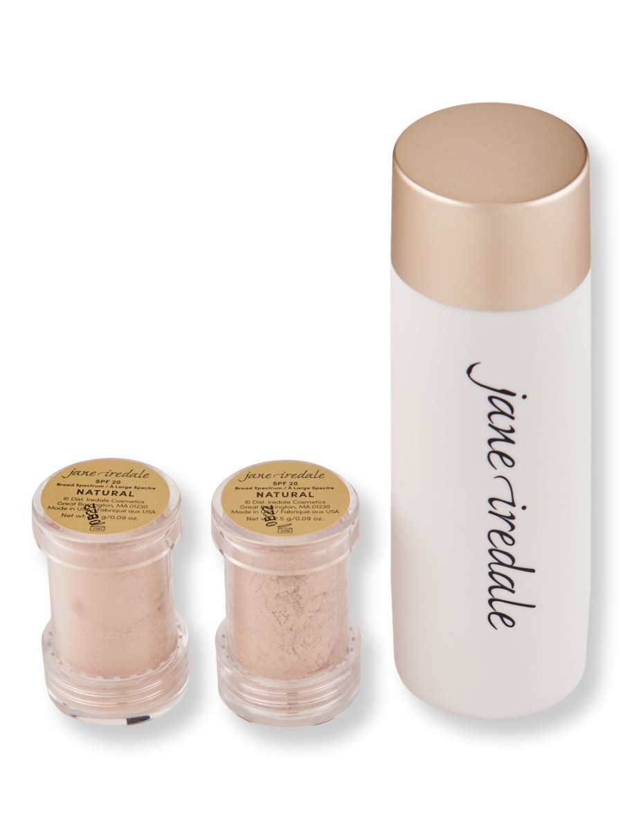 Jane Iredale Amazing Base Refill Brush with 2 Refills - SkincareEssentials