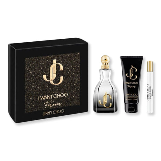 Jimmy Choo I Want Choo Forever 3 Piece Gift Set - SkincareEssentials