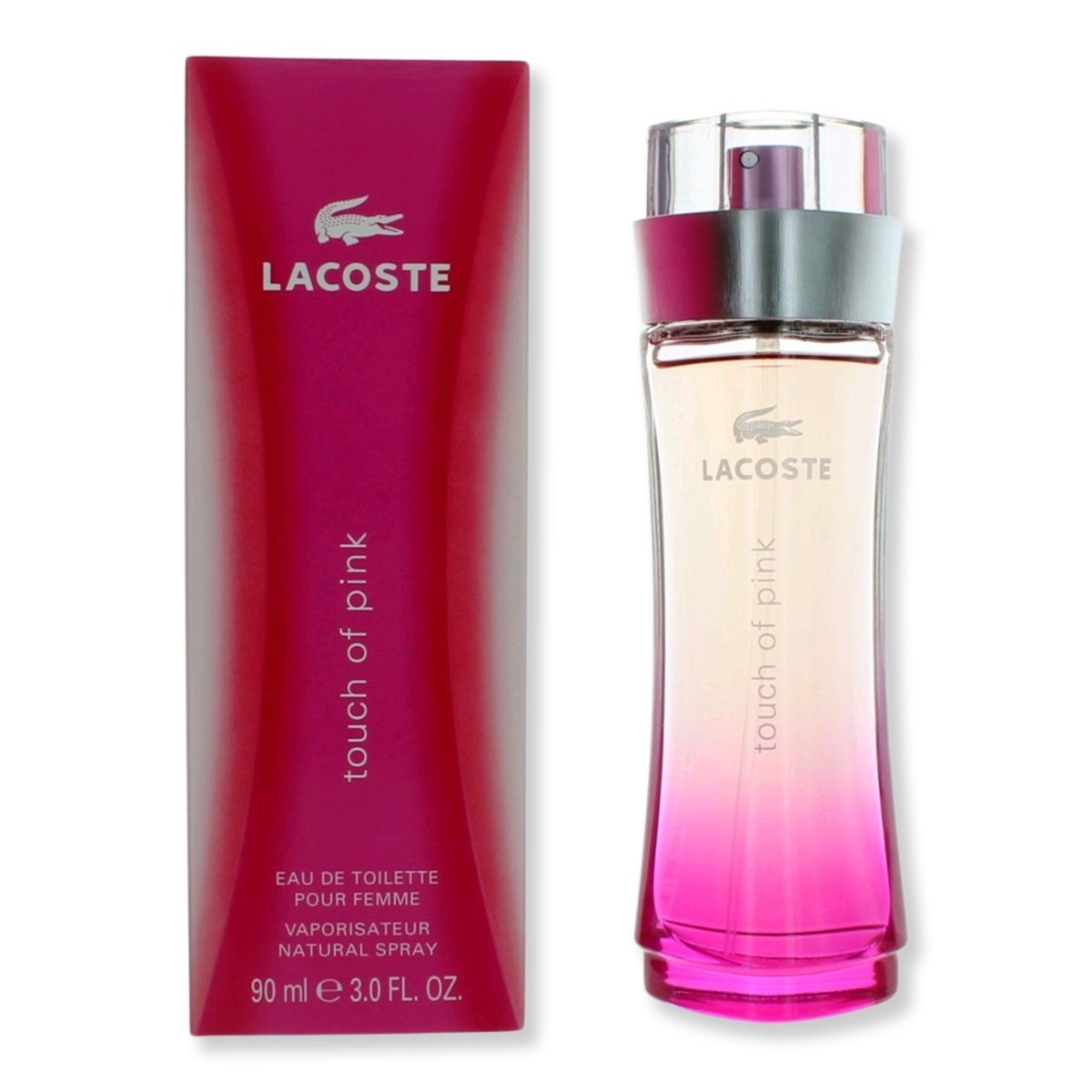Lacoste Touch of Pink Eau De Toilette Spray for Women - SkincareEssentials