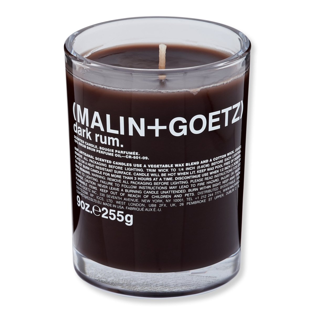 Malin + Goetz Dark Rum Candle - SkincareEssentials
