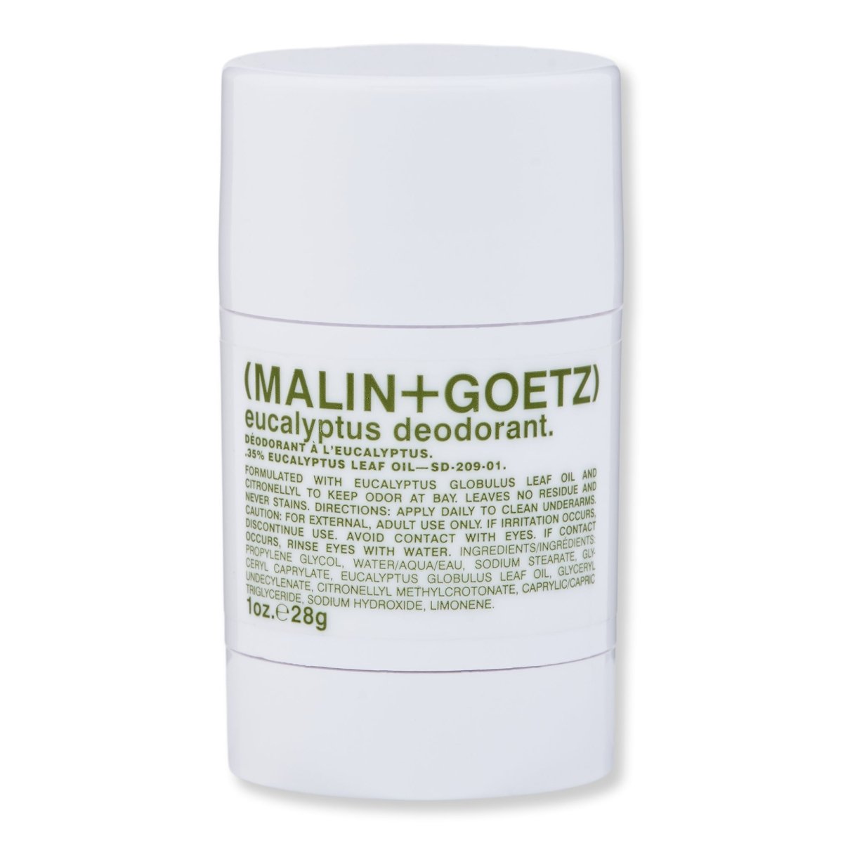 Malin + Goetz Eucalyptus Deodorant - SkincareEssentials