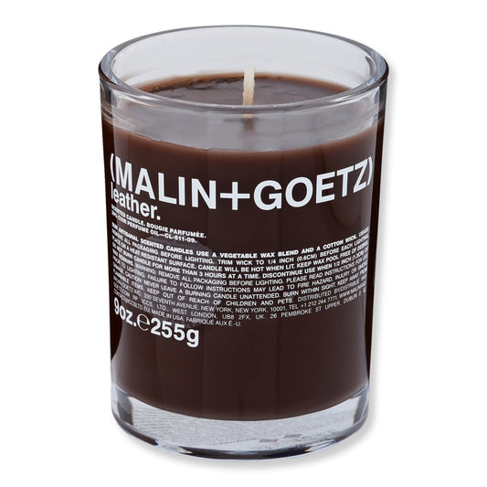 Malin + Goetz Leather Candle - SkincareEssentials