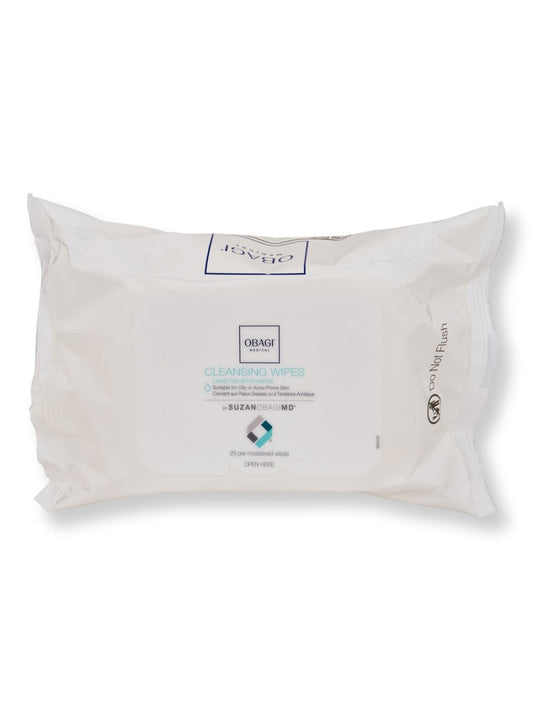 SUZANOBAGIMD™ On the Go Cleansing Wipes for Oily or Acne Prone Skin (25 count) - SkincareEssentials