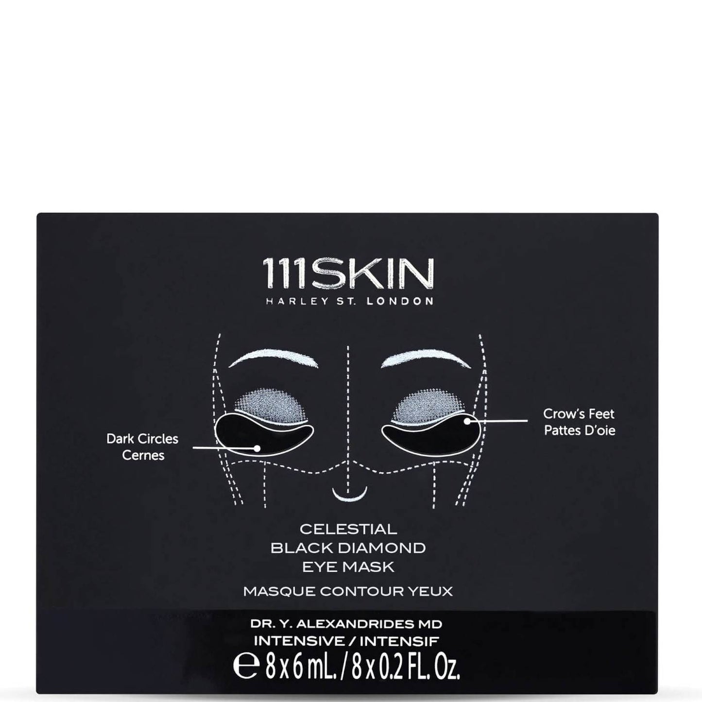 111Skin - Celestial Black Diamond Eye Mask - Box of 8