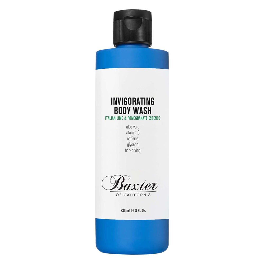 Baxter of California Invigorating Body Wash for Men, Italian Lime & Pomegranate - SkincareEssentials