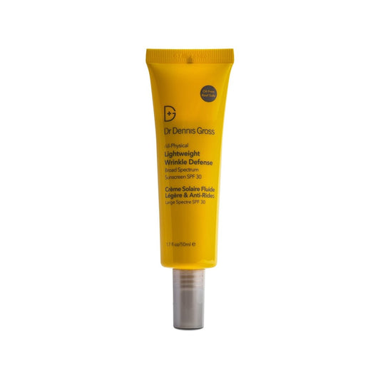 Dr. Dennis Gross Skincare All-Physical Lightweight Wrinkle Defense Broad Spectrum Sunscreen SPF 30 - SkincareEssentials