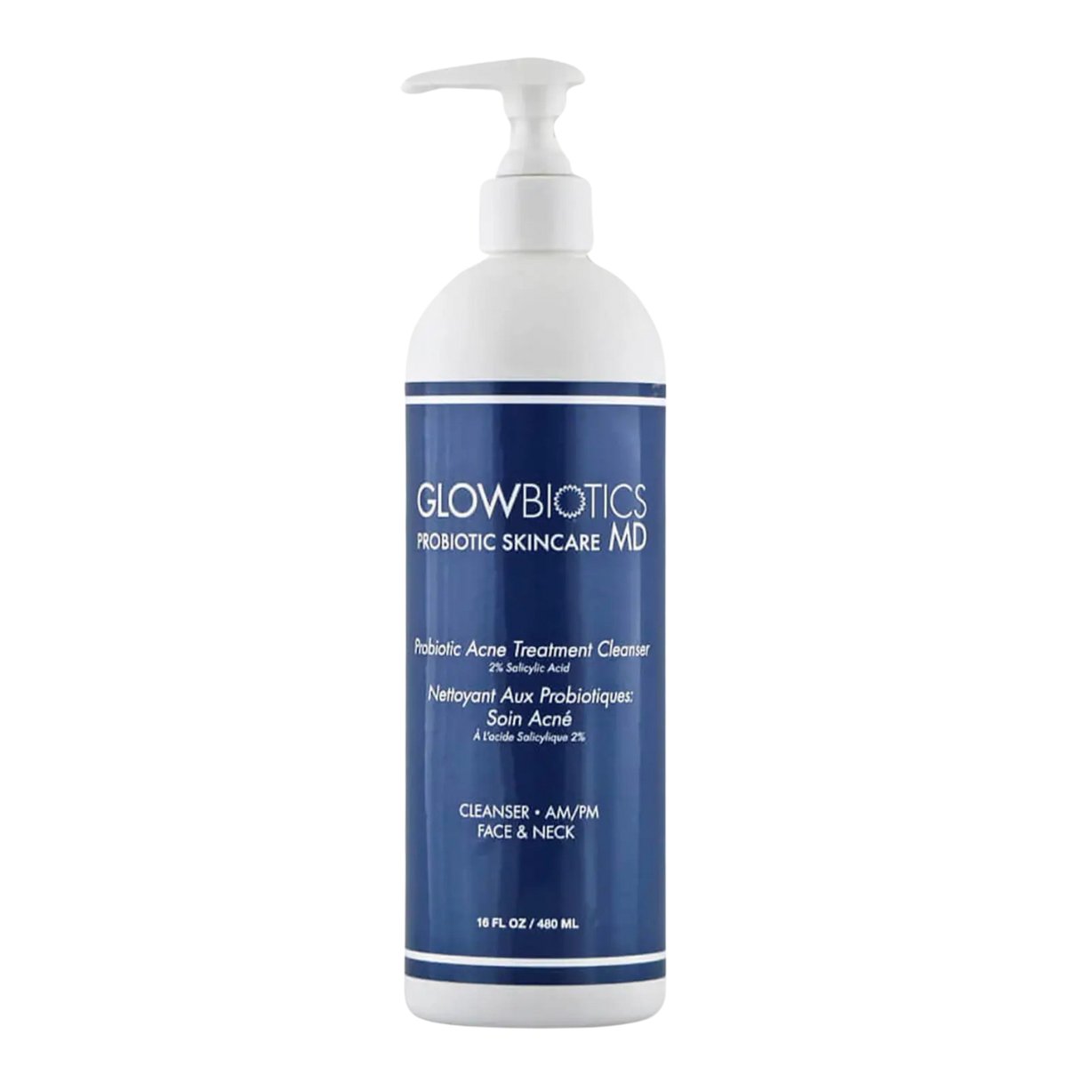 GLOWBIOTICS Probiotic Acne Treatment Cleanser (2% Salicylic Acid) - SkincareEssentials