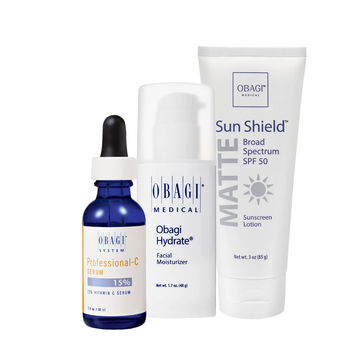 Obagi Radiance & Protection Skincare Set (15%) - SkincareEssentials