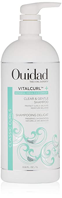 Ouidad VitalCurl+ Clear & Gentle Shampoo 33.8oz - SkincareEssentials